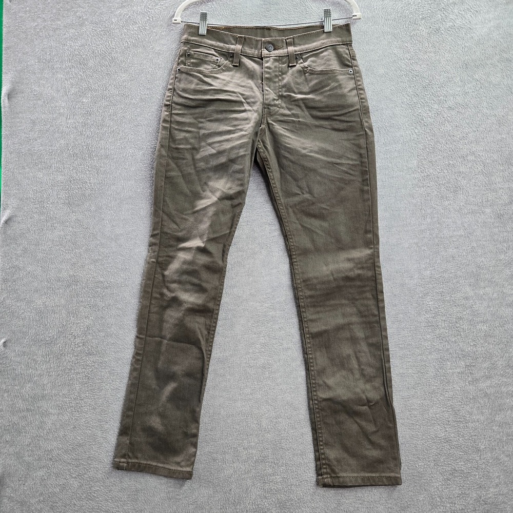 Levi's 511‎ Men Jeans 29x30 Brown Slim Straight Fit Mid Rise Stretch
